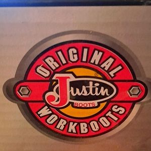 Justin Steeltoe Workboots Size 7D